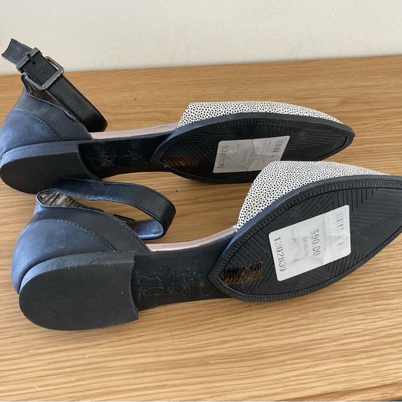 Sam Edelman Size 11 Black & White Slingback Flats - NWT - Picture 7 of 7